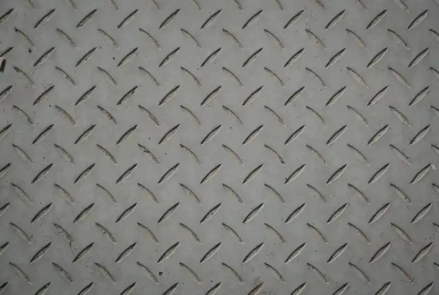 Stainless chequered plate